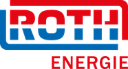 Roth- Energie Tankstelle - Markenlogo der Roth- Energie Tankstellenkette