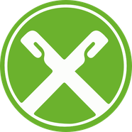 Raiffeisen Tankstelle - Markenlogo der Raiffeisen Tankstellenkette