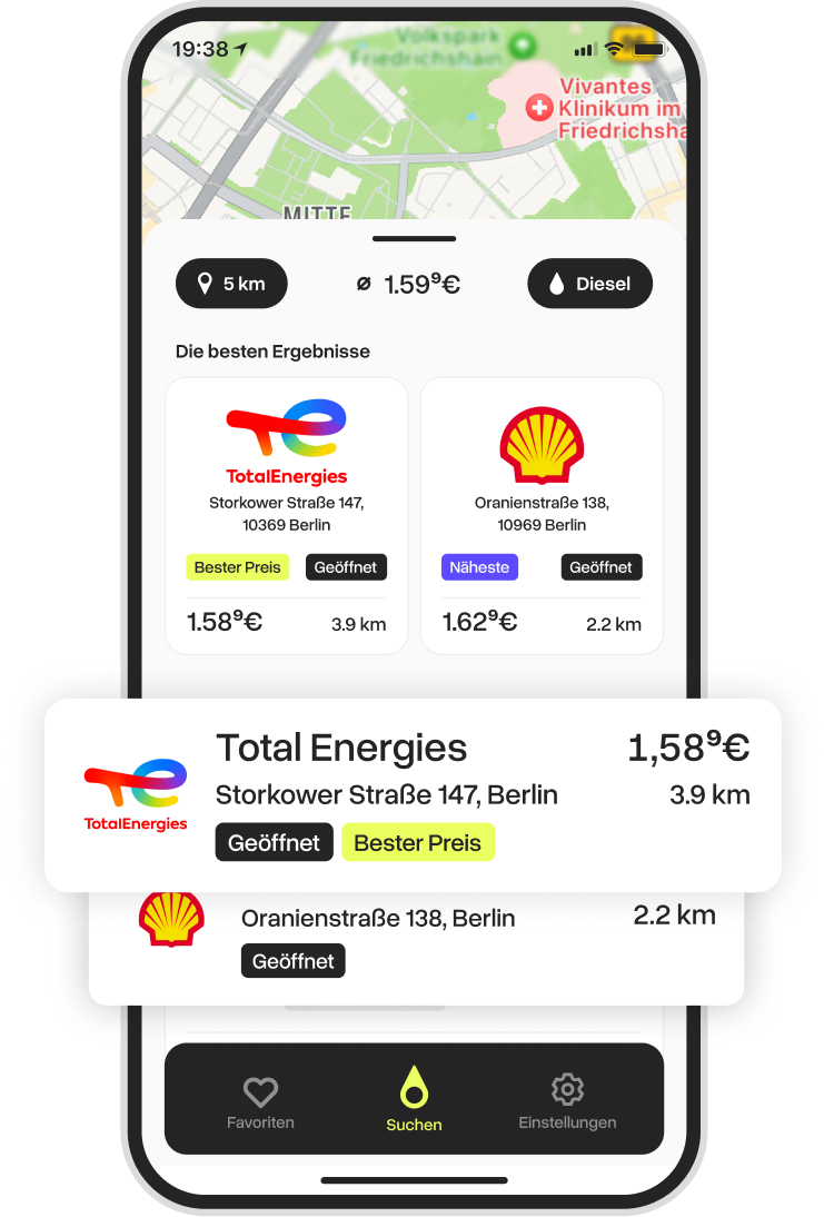 Vorschau Besser Tanken App